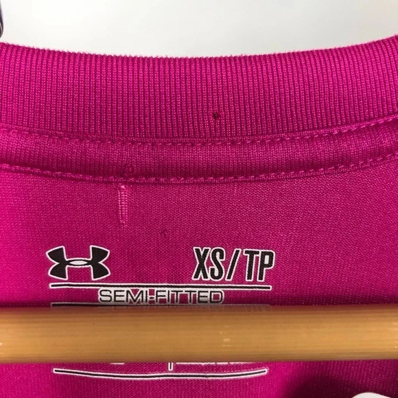 Under Armour Pink Semi-fitted Base Layer Top - Picture 4 of 6